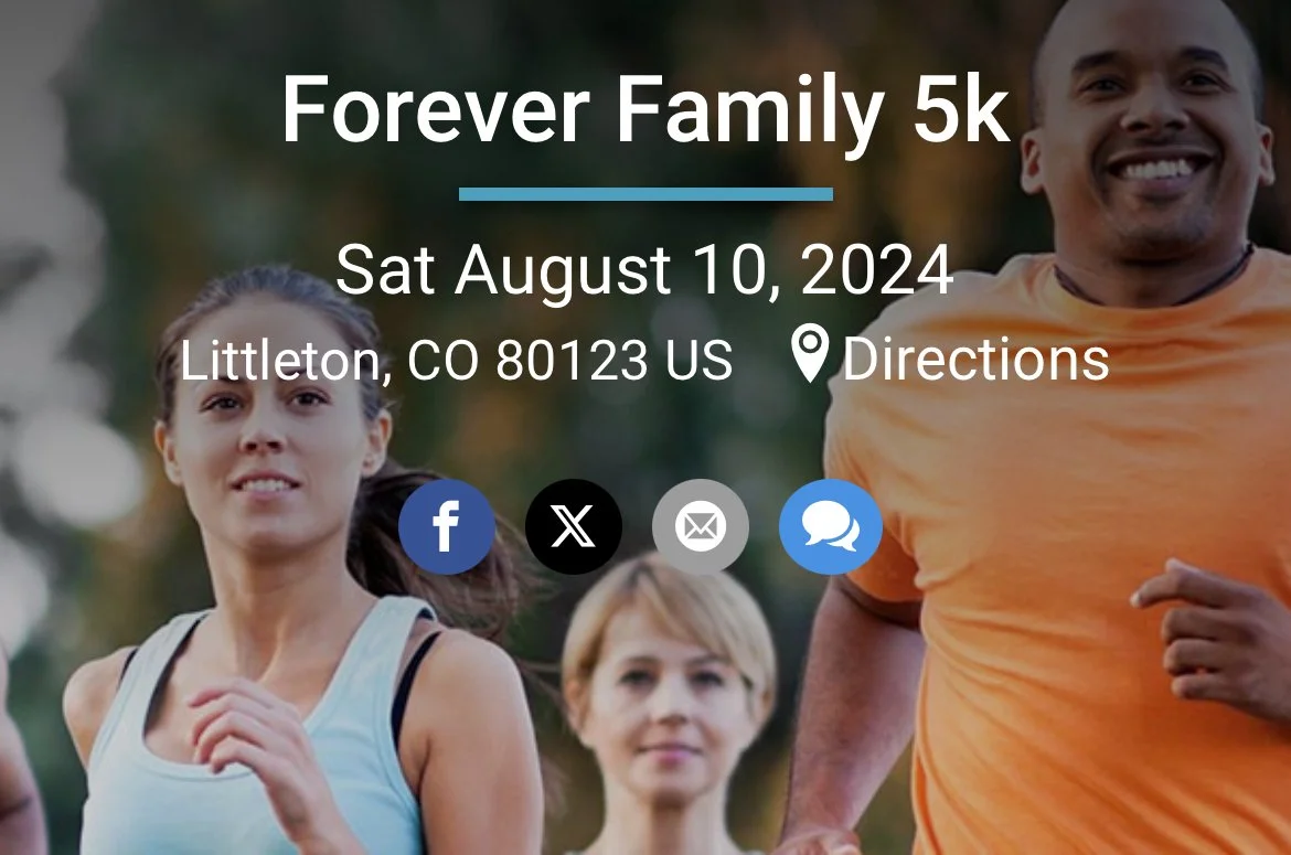 Join Mrs. Broomfield at Forever Family 5K