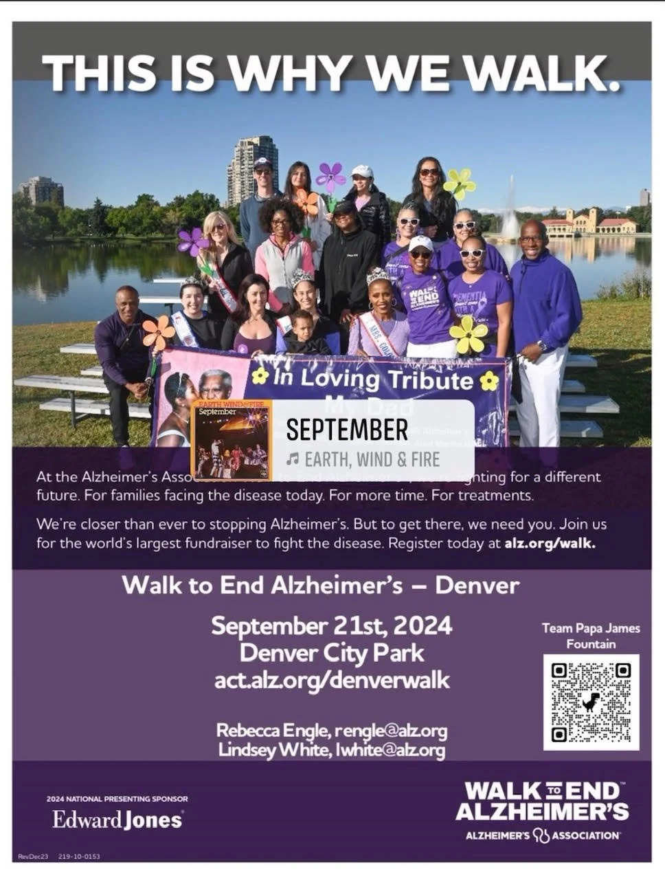 Walk to End Alzheimers with Mrs. CO 2022 & Mrs. Denver