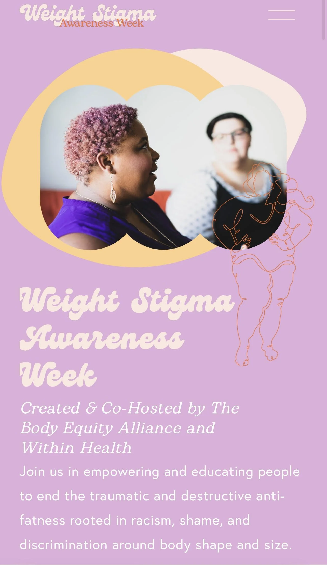 Join Mrs. Denver - Weight Stigma Awareness Week