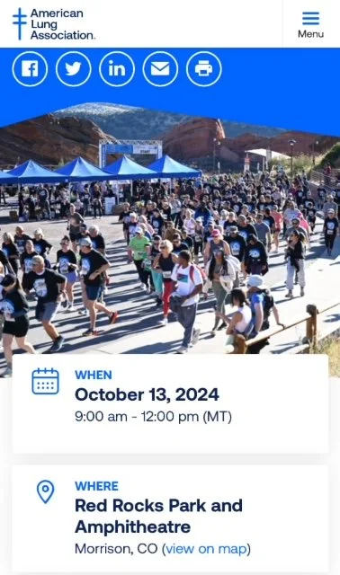 Run the Rocks with Mrs Morgan County