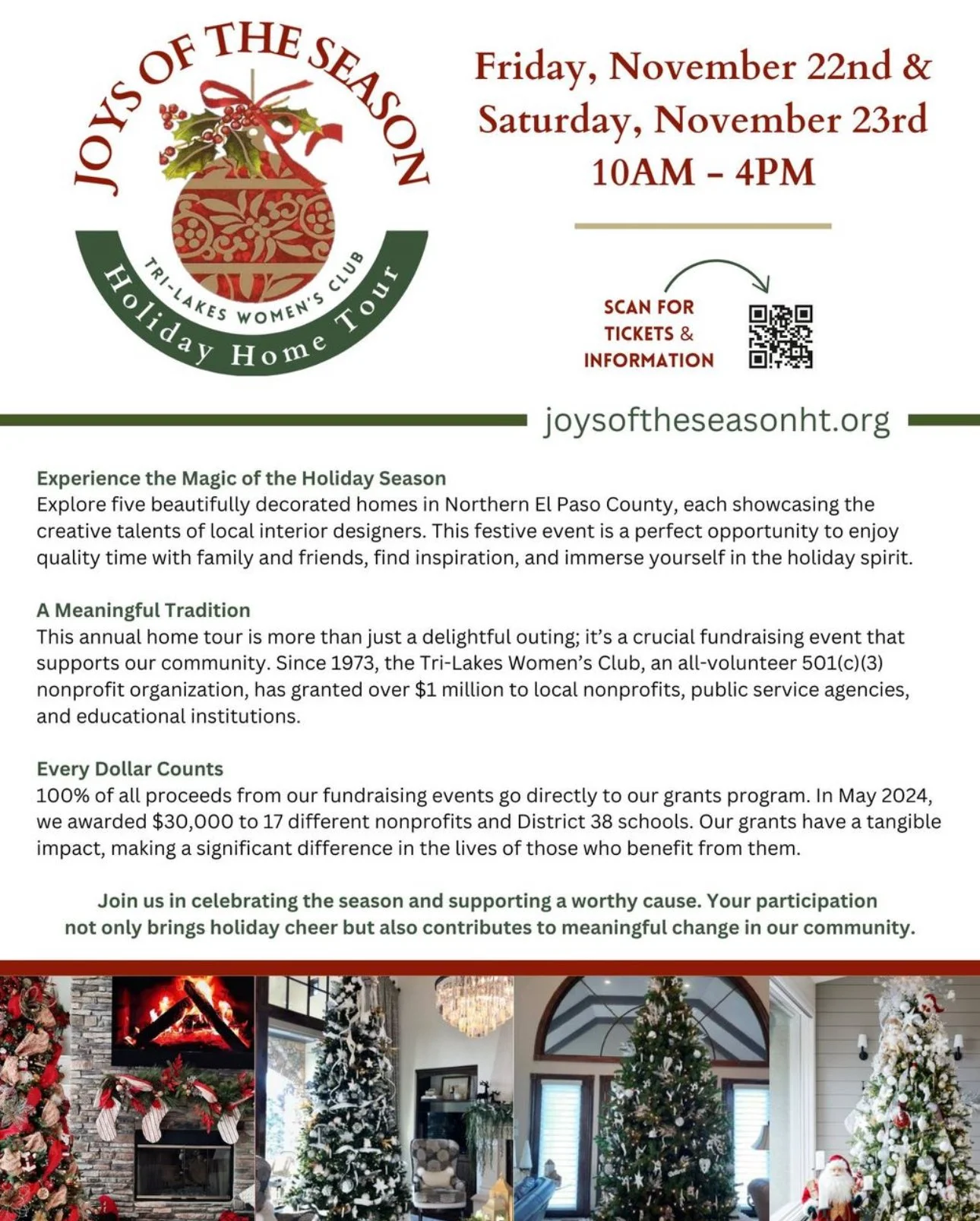 Join Mrs. Tri-Lakes on the Holiday Home Tour