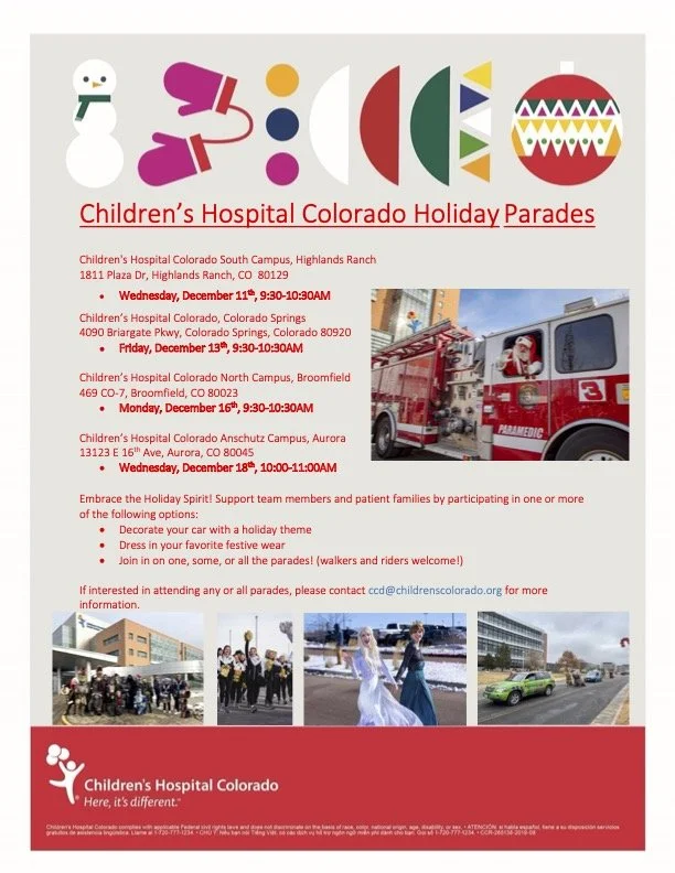 Children's Hospital Parade Walking
