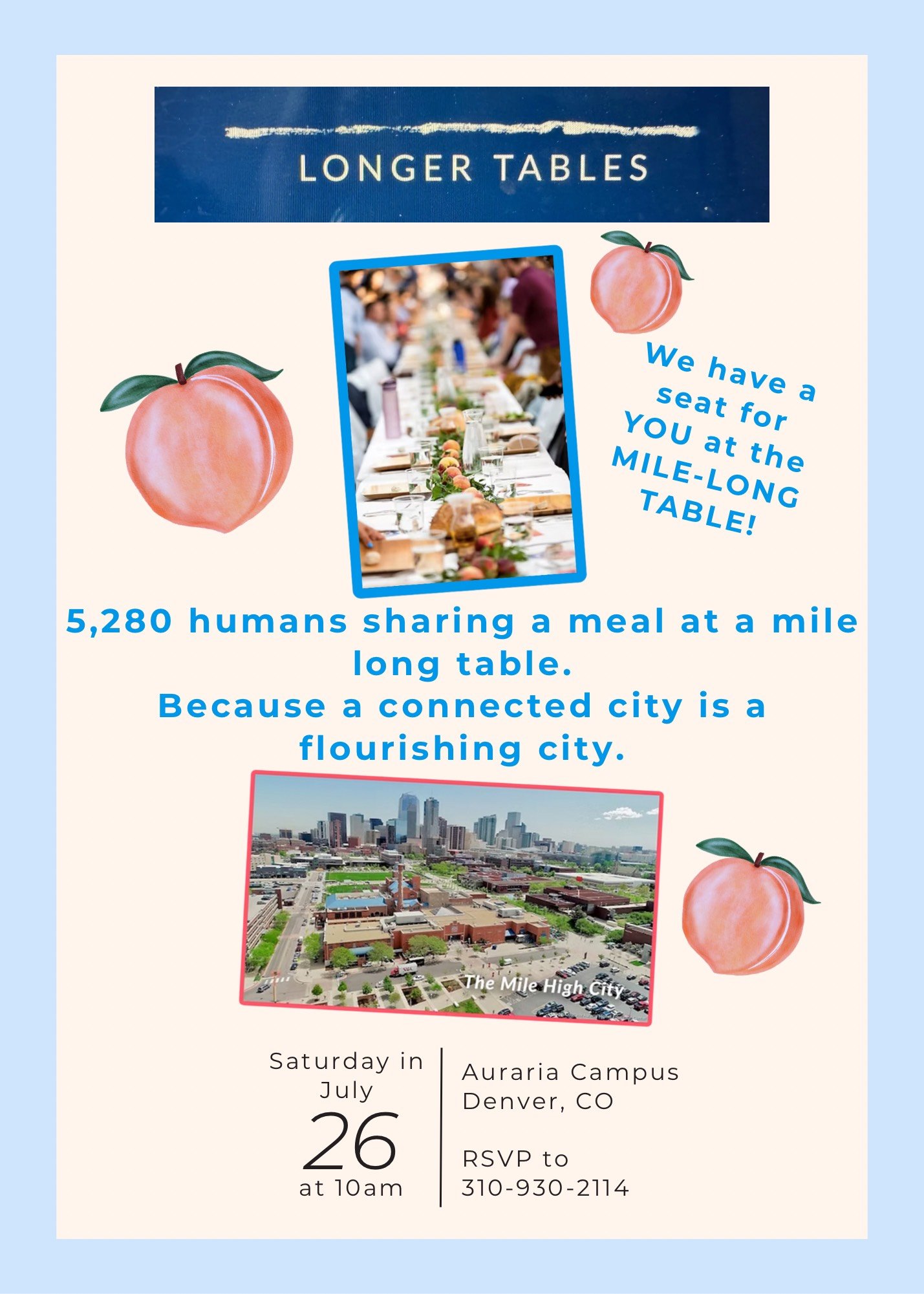 Join Mrs. Douglas County at Mile Long Table