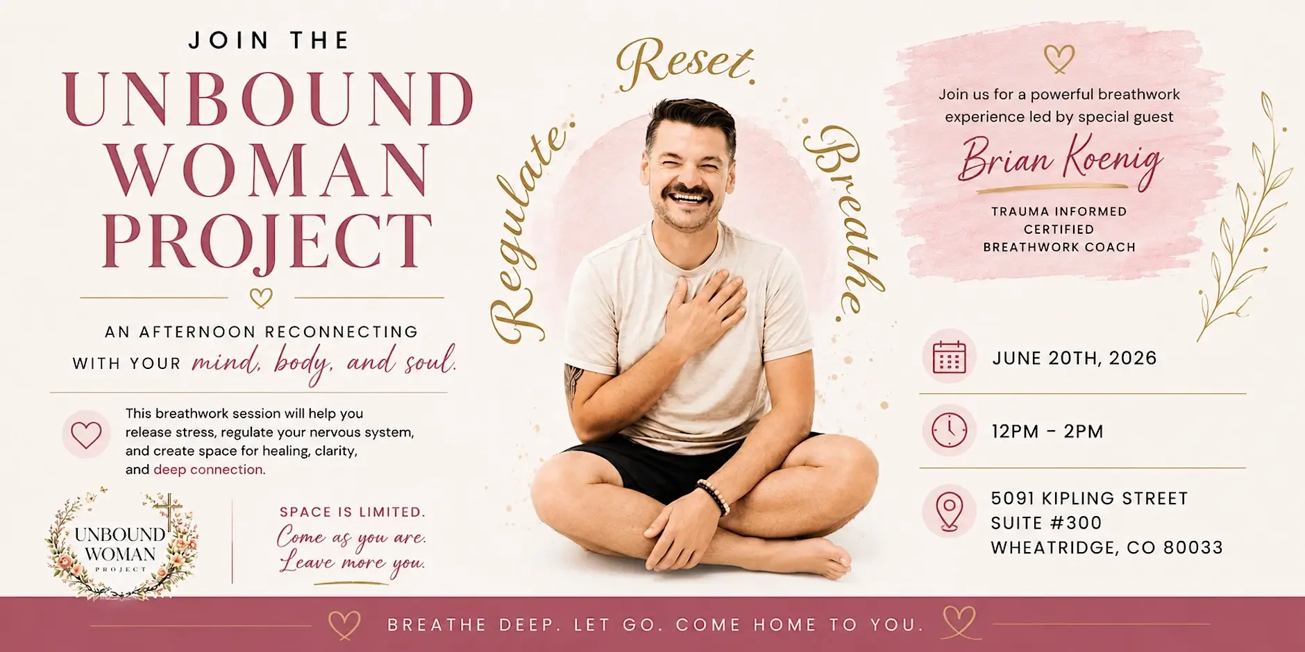 Join Mrs. Golden at Breath-work Workshop