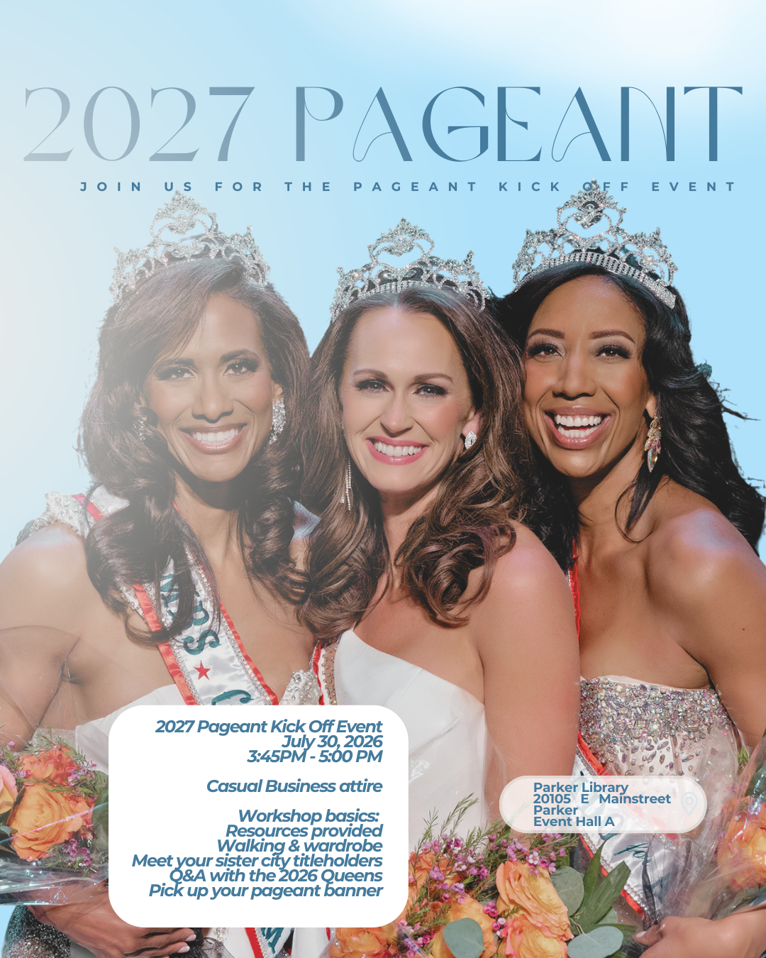 2027 Pageant Kick Off Workshop