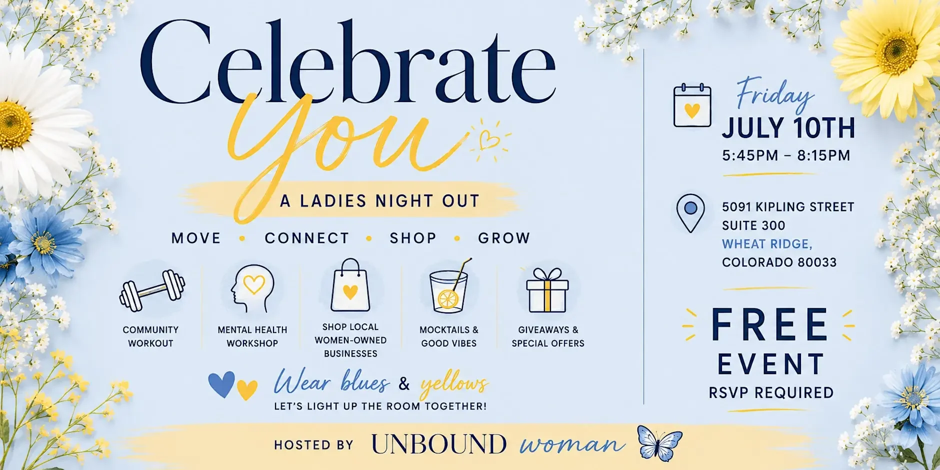 Join Mrs. Golden this Friday to Celebrate You