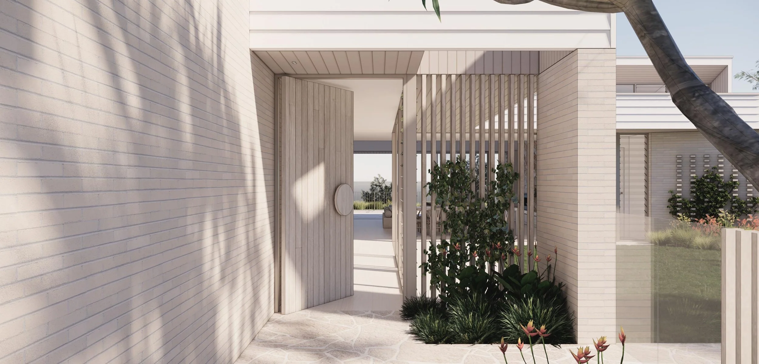 timber pivot door house entry