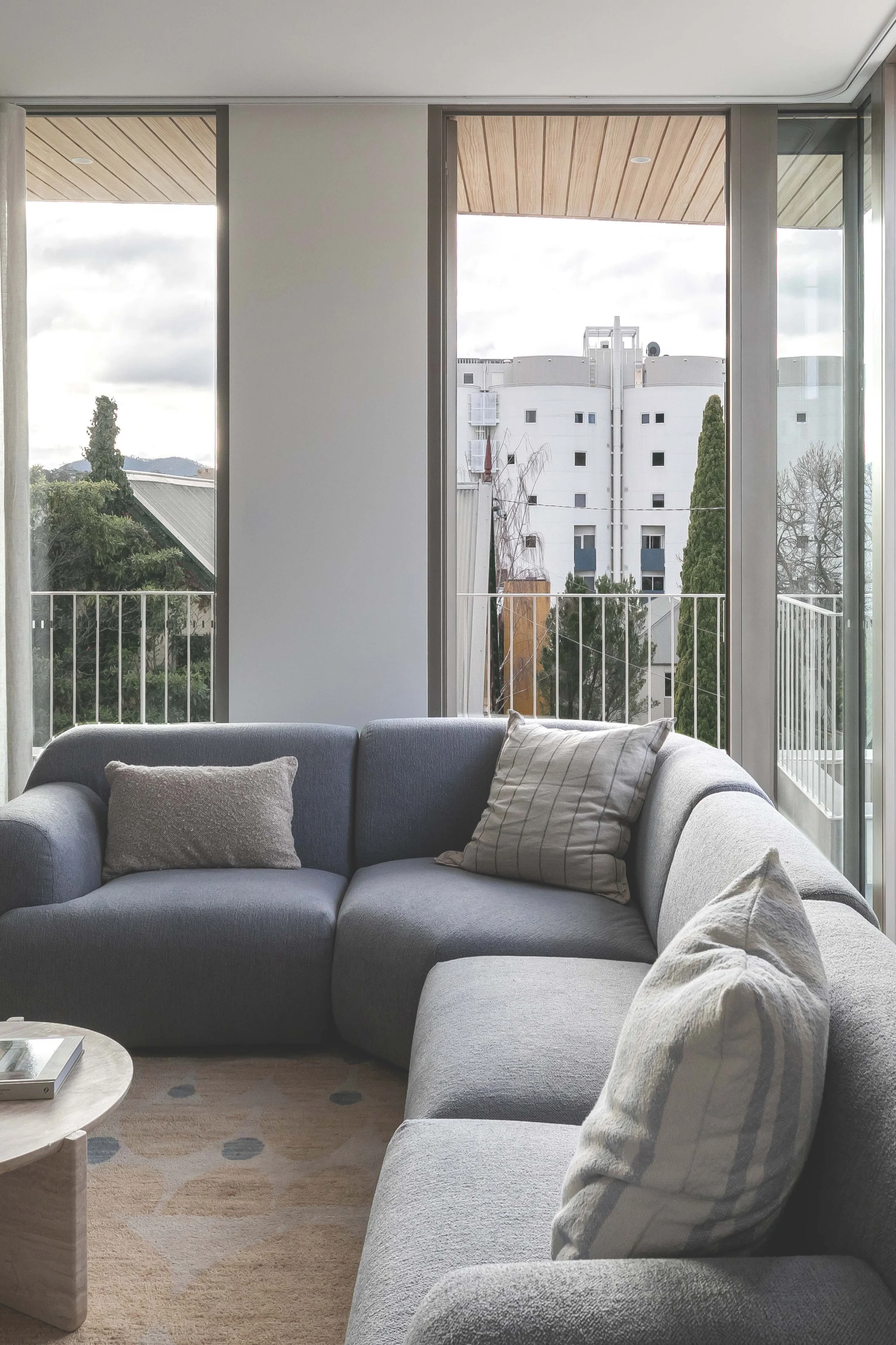 lounge room with view