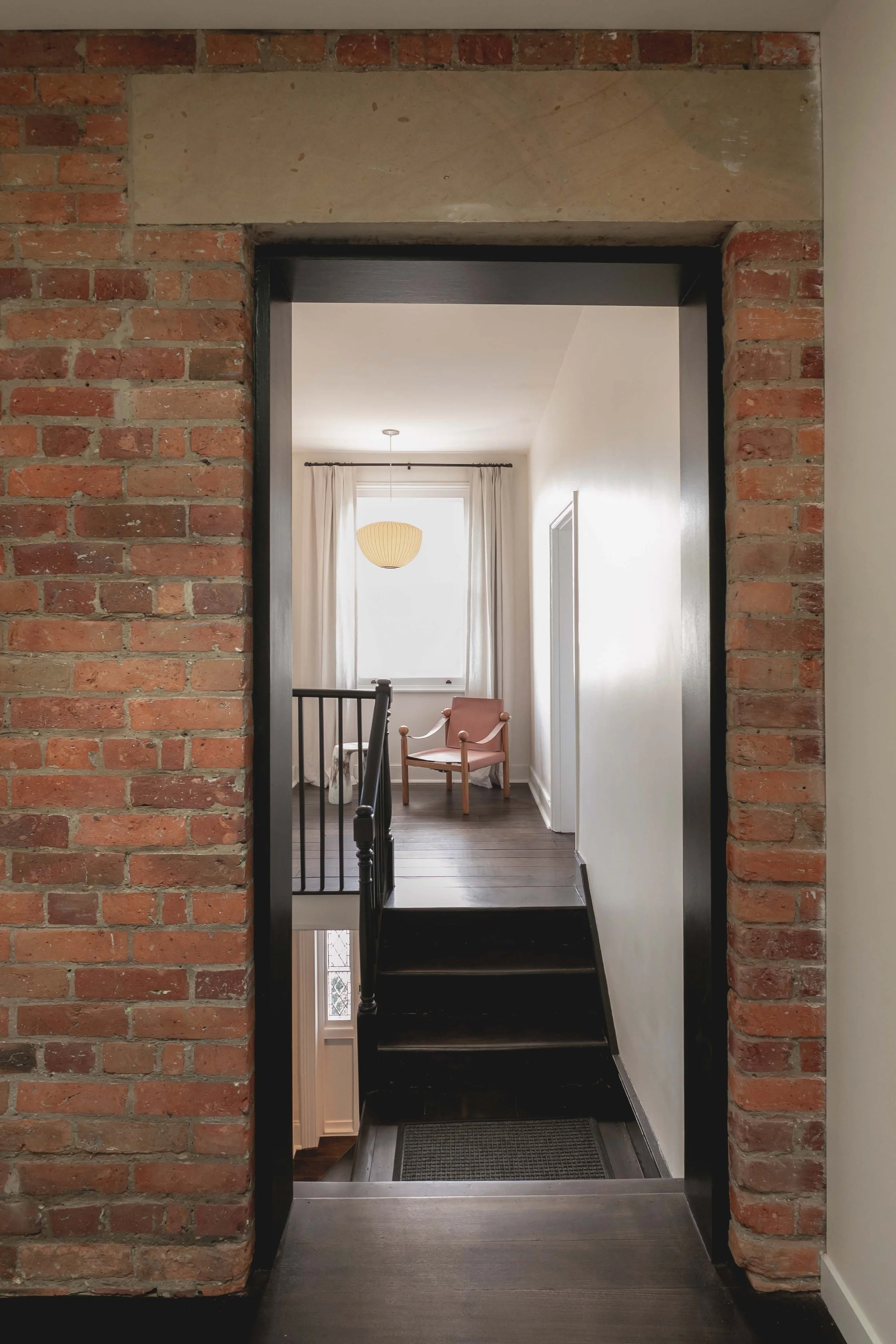 old brick interior wall
