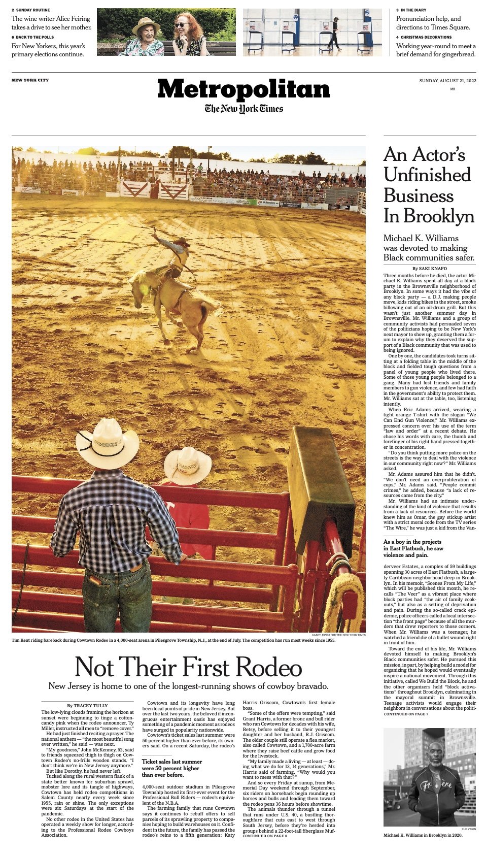 One of the Oldest Rodeos in America Is in New Jersey - The New York Times