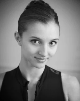 Eugenia Zinovieva grew up training as a competitive rhythmic gymnast while also taking ballet classes at Boston Ballet. By the end of middle school I had decided to focus only on ballet and moved to the Boston location of BBS. I finished high school at North Carolina School of the Arts under Ethan Stiefel, then did an extra year of Vaganova training in NYC under Sara Knight, before coming to Festival Ballet Providence as a trainee. I've been there for five years, now a company member dancing principal roles, and this is the first production I'm doing with NADT. I've also performed with Staten Island Ballet, Kansas City Dance Festival, WorkHorse Dance Project, and Tony Williams Ballet