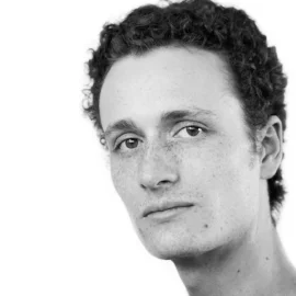 Jacob Hoover was trained in the Boston area and then at Miami City Ballet School. He has danced for José Mateo Ballet Theatre in Cambridge, and the Vanemuine Theatre in Estonia, and has just finished his second season with Festival Ballet Providence. Jacob gets excited about mathematics and linguistics, and likes to play the fiddle when he has the time.