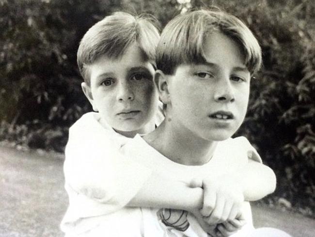 Nic hero-worshipped his older brother. Source: Supplied