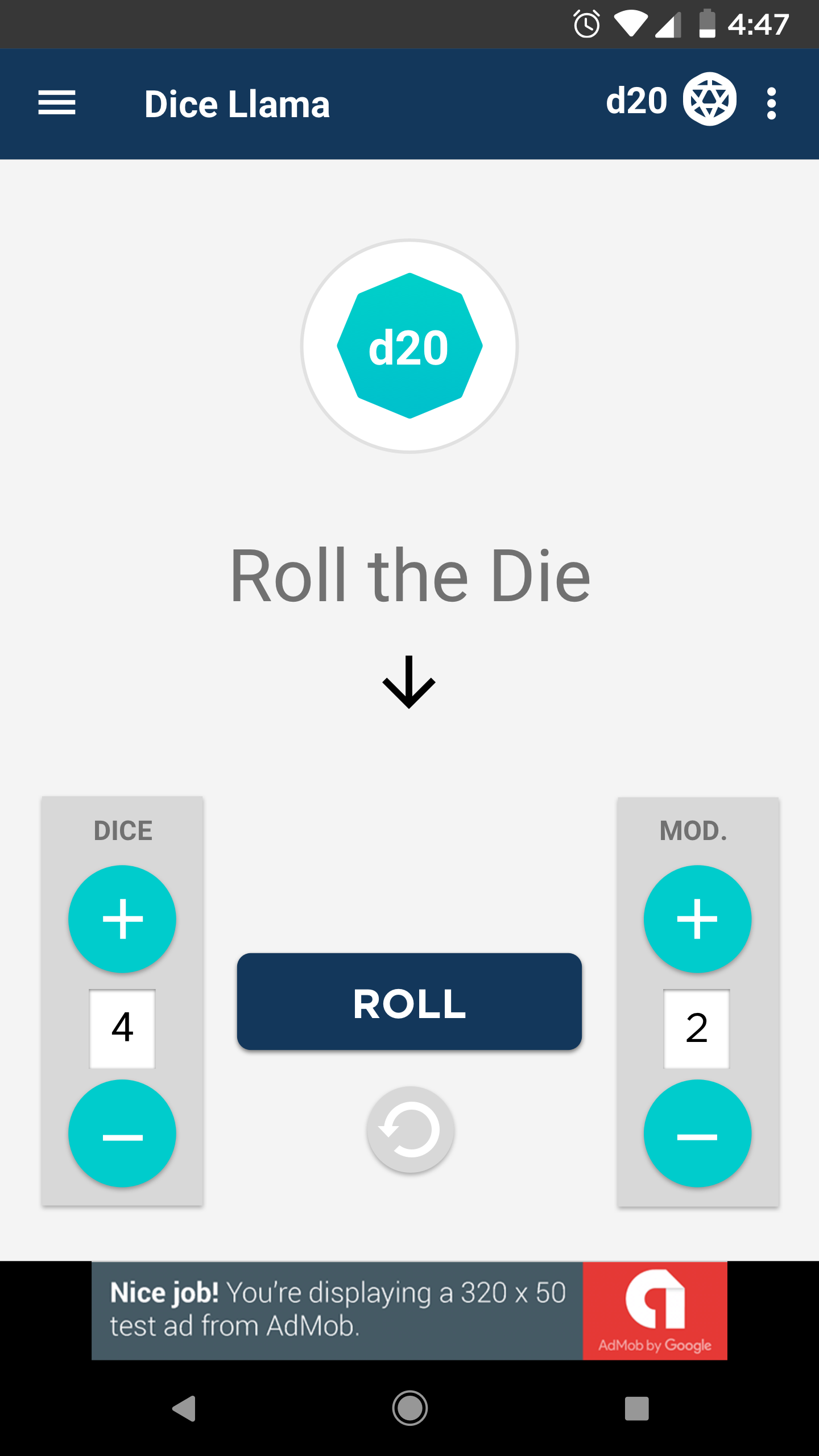 First Roll