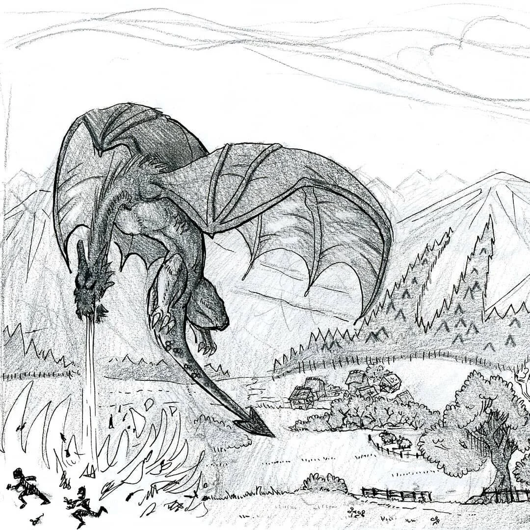 Day 8 - Fire

#artober2020 #art #artober #dragon #fire #drawing #pen #pencildrawing