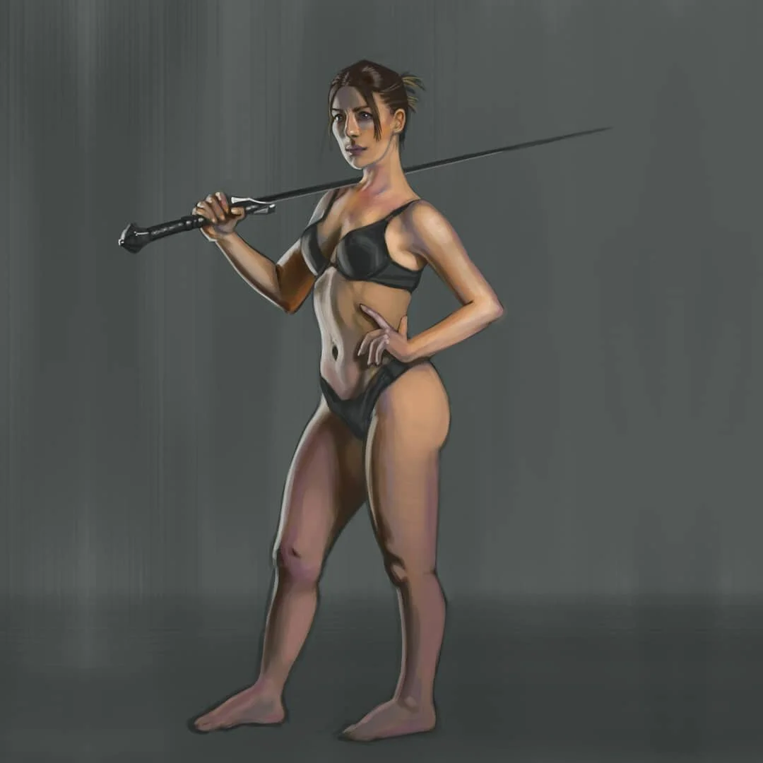 Getting back into doing dinner studies. It's been a while and it feels like catching up with an old friend.This is a figure study from today. Painted in Photoshop.

Reference from @imrachelbradley 

~
~
~
#art #figuredrawing #figure #painting #digita