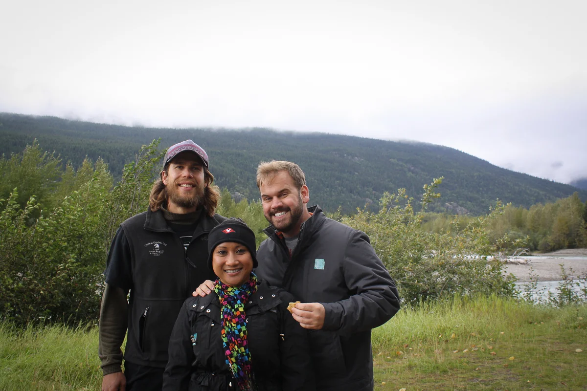 Our guide was even nice enough to let us take a photo with him. 
