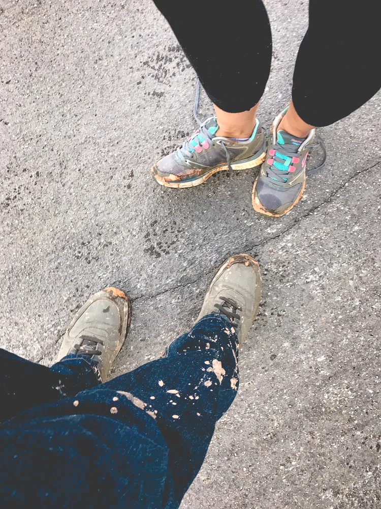  This mud didn't just dirty, it stained! 