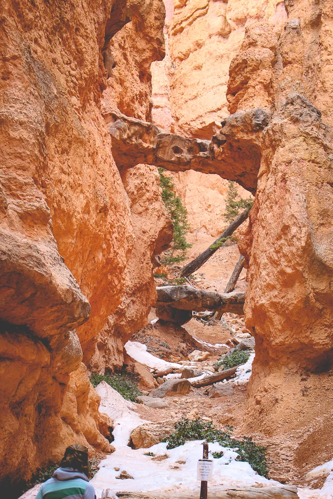  A few small natural bridges. 