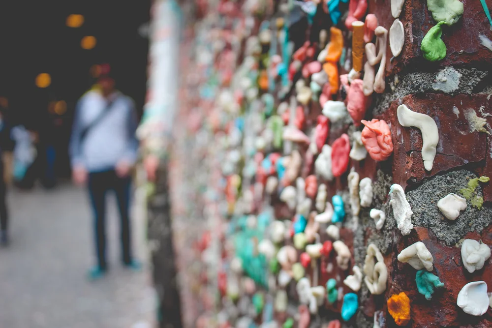  No more getting chummy—it’s time to get gummy.  Blugh! 