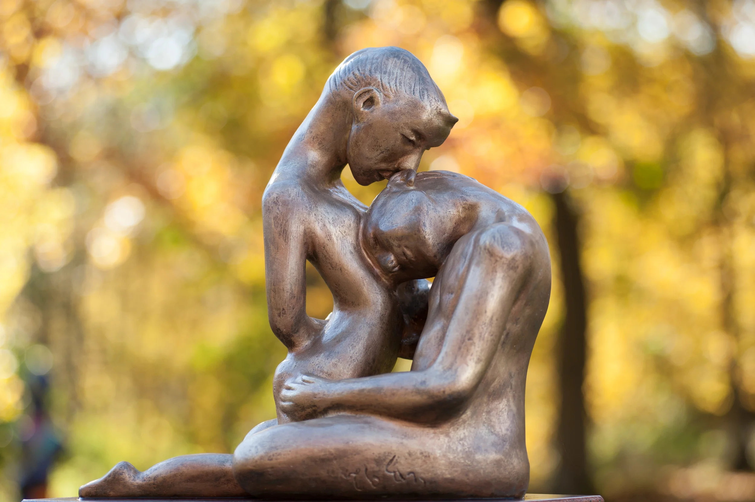 Symbiosis I, bronze, 1992 / Symbiose I, Bronze, 1992