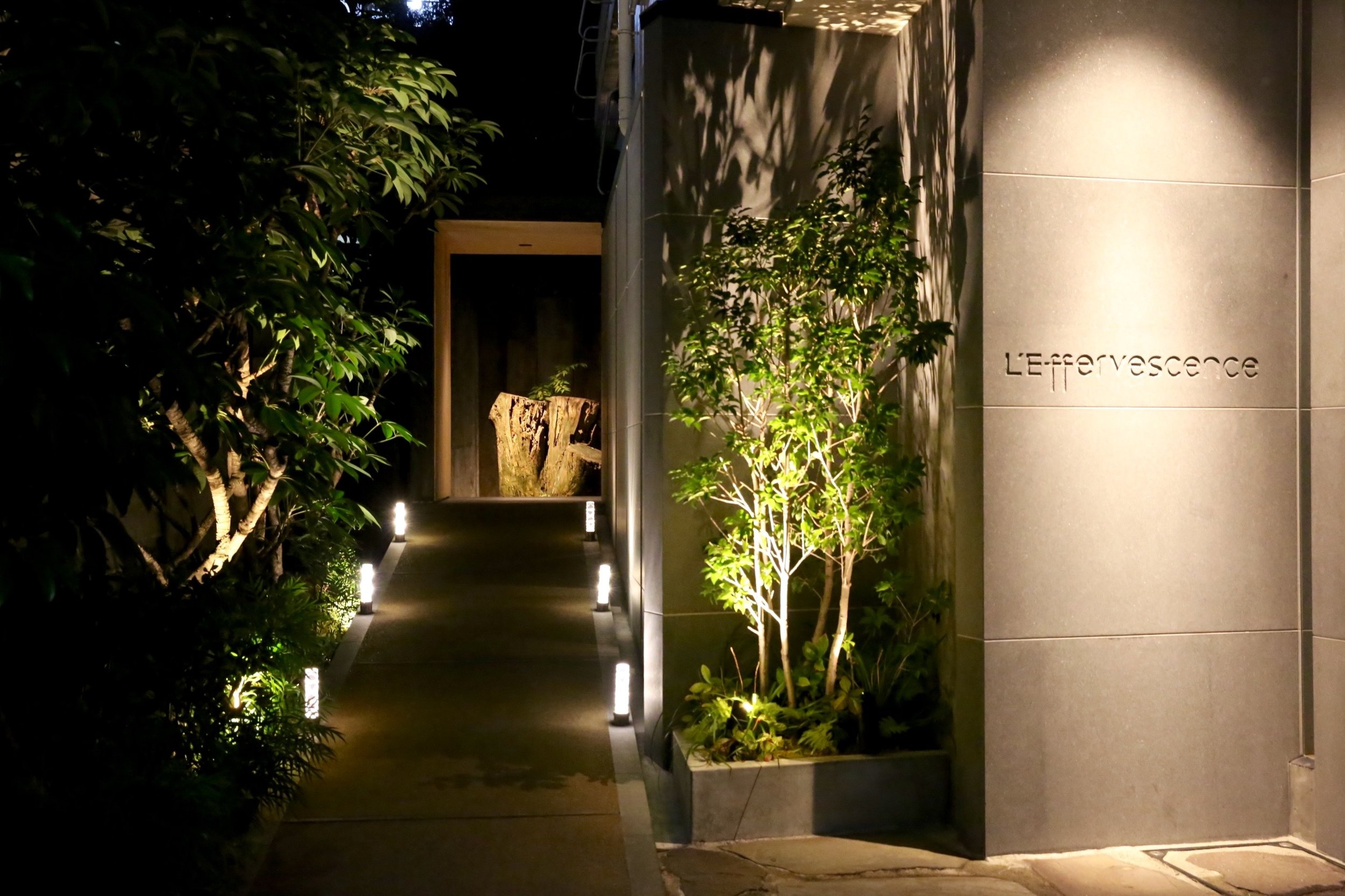 The pathway to enter L'Effervescence. ©TOKI