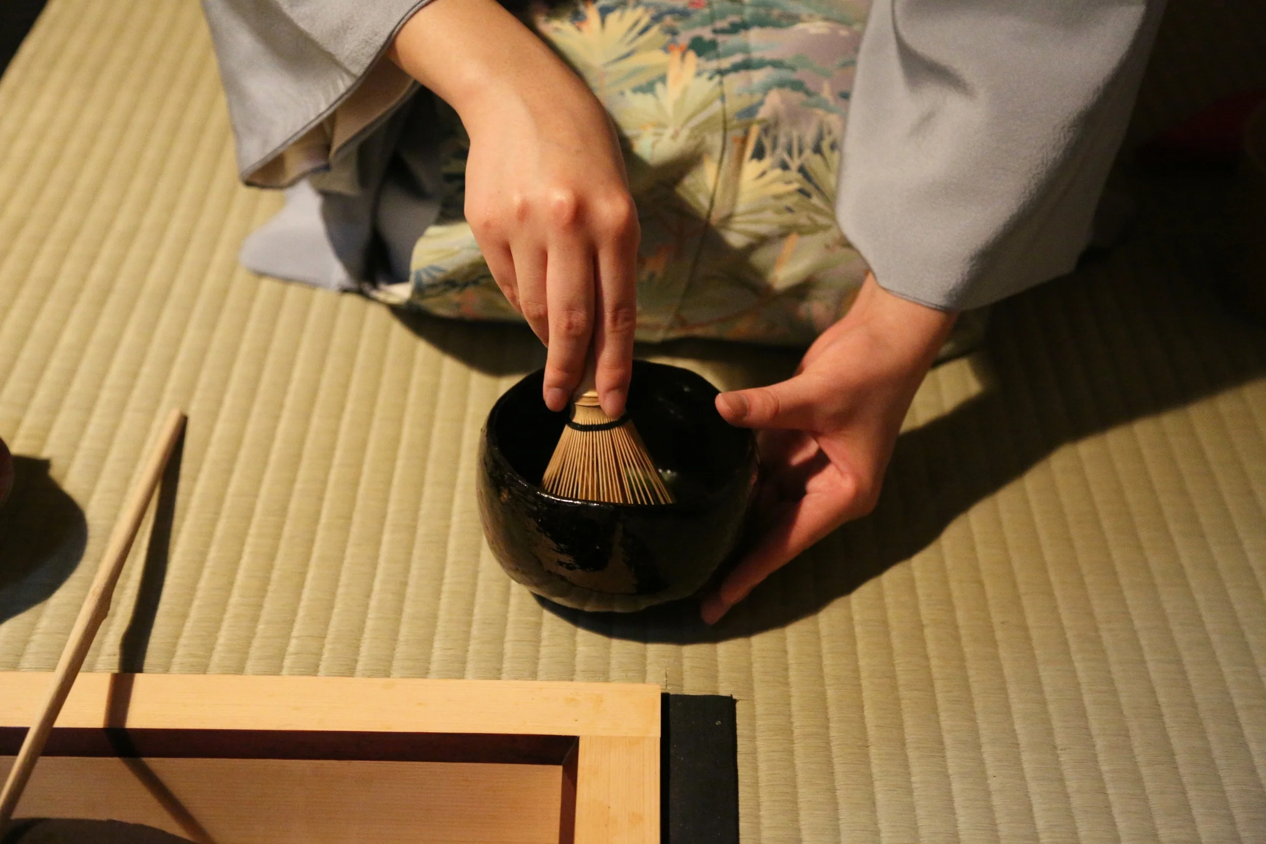Preparations before participating in Tea Ceremony