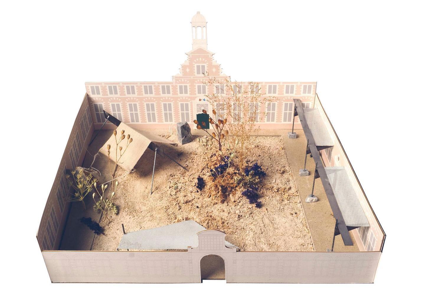 Competition entry for the conversion of the @franshalsmuseum inner courtyard. We designed a number of multifunctional additions to the iconic museum building. All additions are addressing multiple challenges at once. A canopy creates a sheltered outd