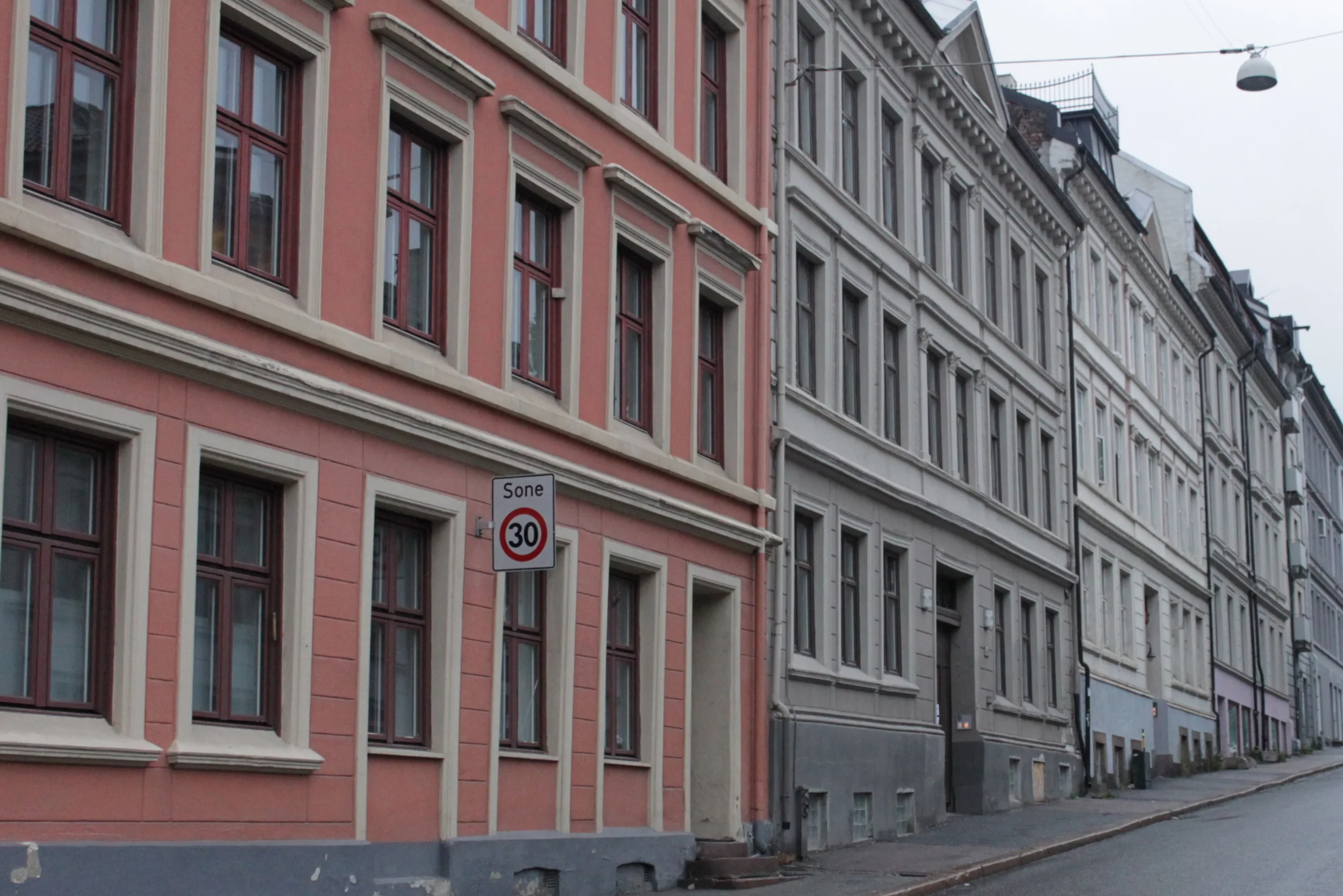 Typical Oslo street