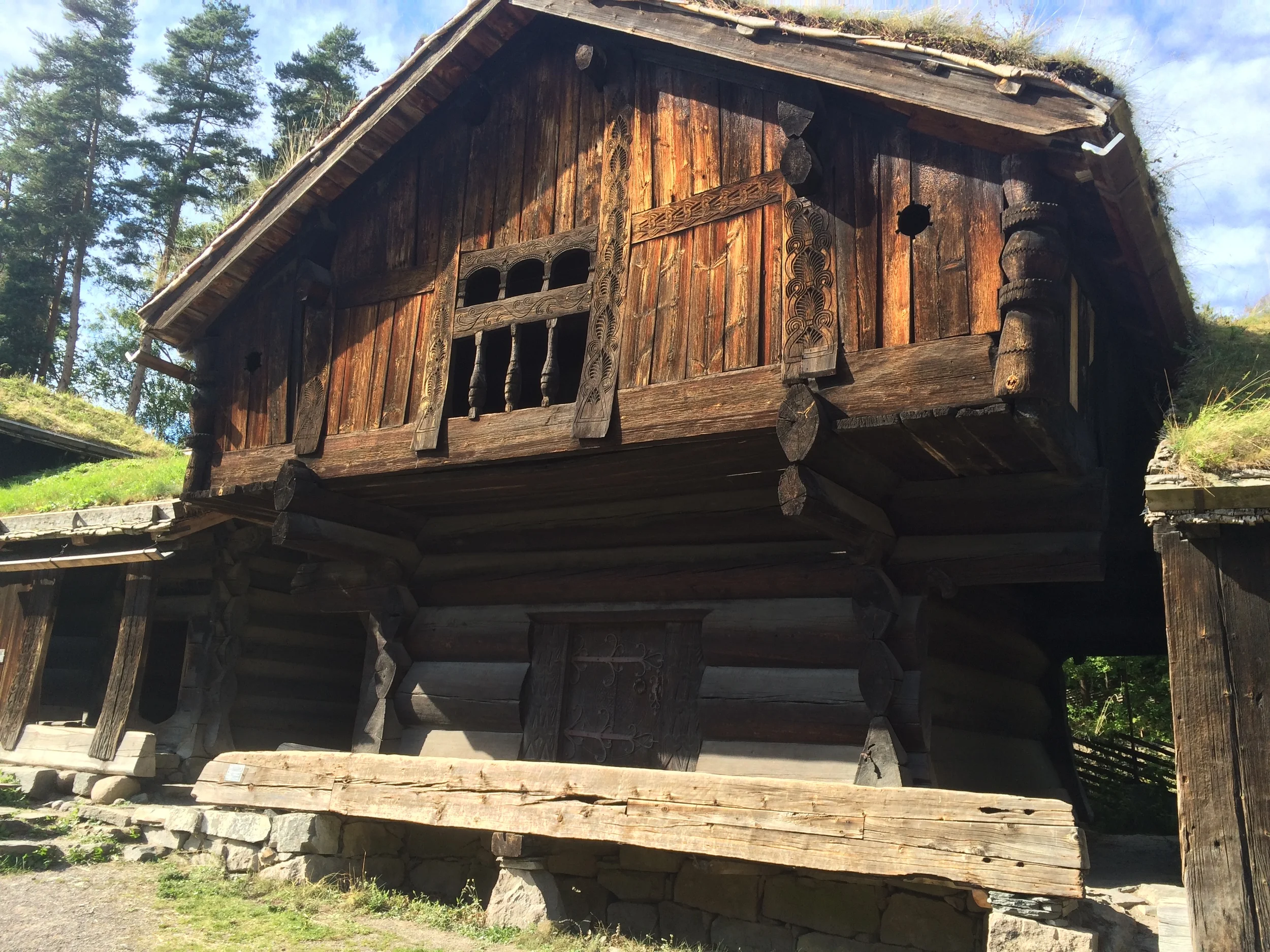 Traditional Norwegian farmhouses
