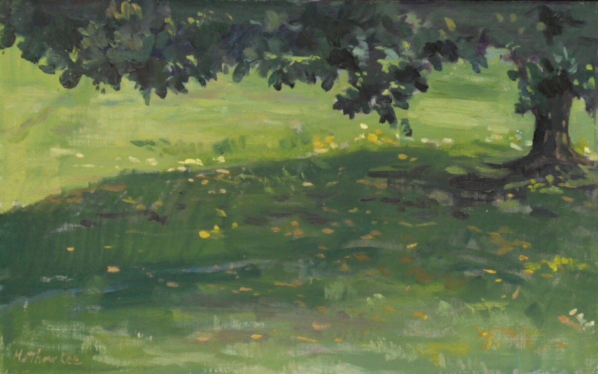 Magnolia Shade- 10x16 Inches- Oil on linen
