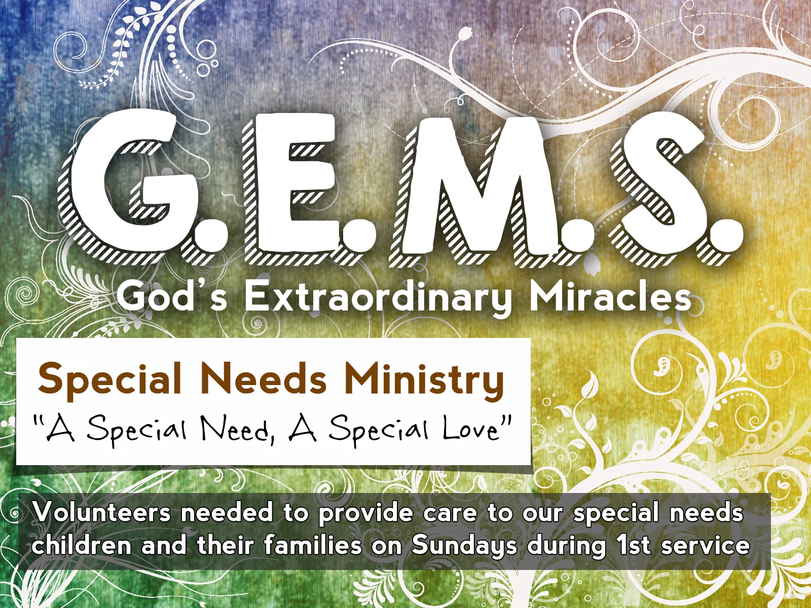 Special Needs Ministry