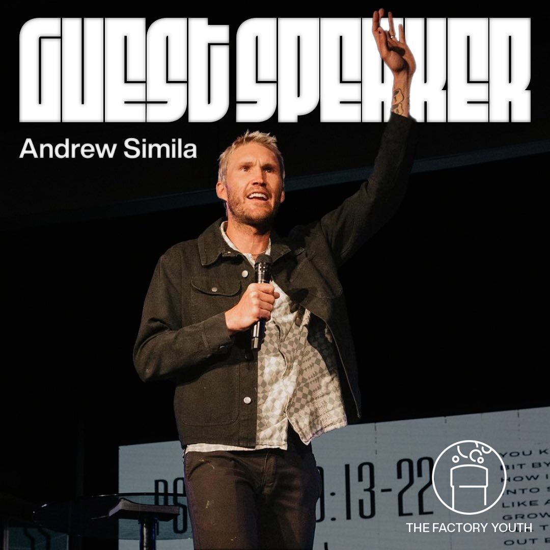 We are thrilled to have @andrewwsimila with us for youth this Thursday! 

This is a night you don&rsquo;t want to miss. Tap share and send this to your top 2!