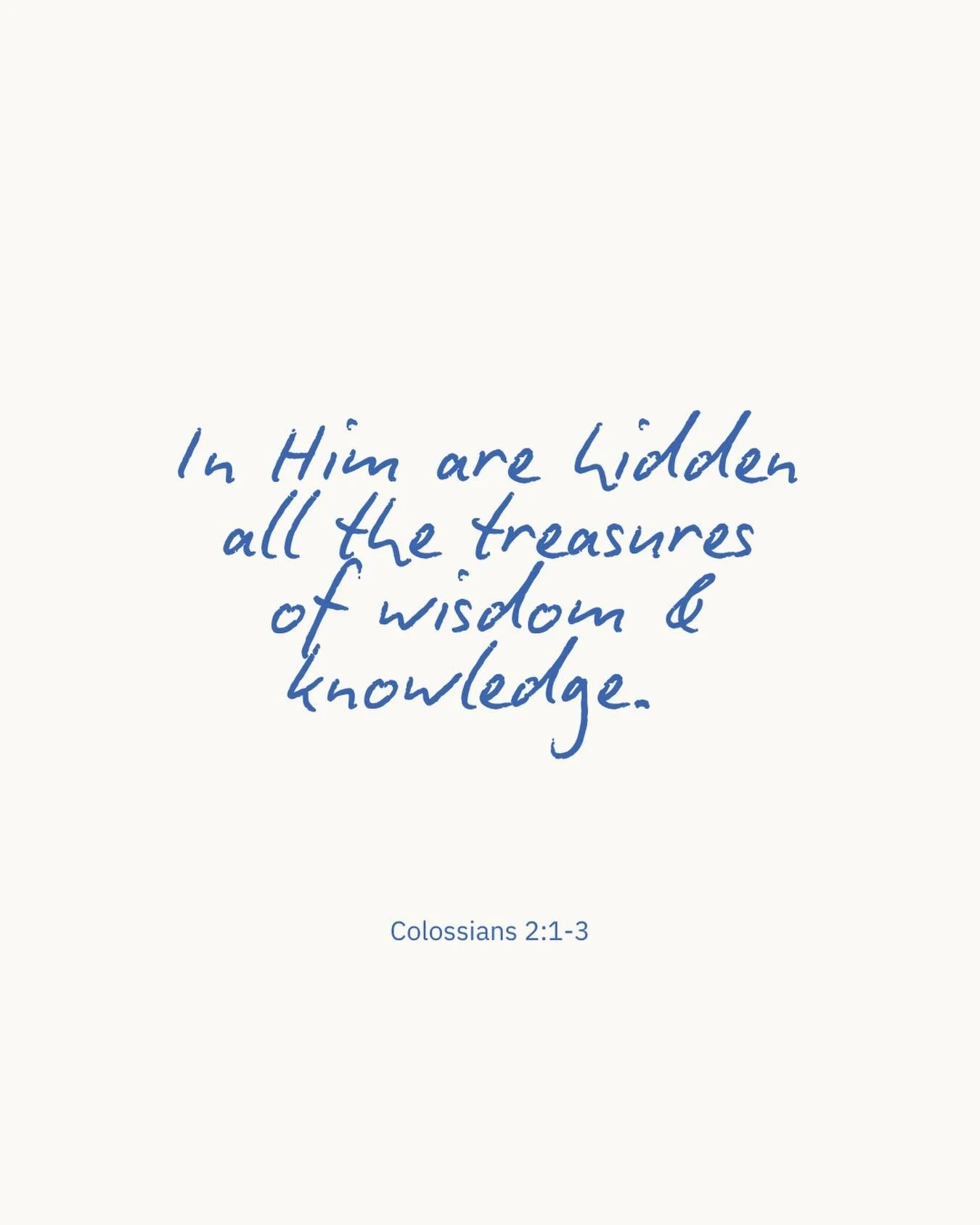 &ldquo;For I want you to know what a great conflict I have for you and those in Laodicea, and for as many as have not seen my face in the flesh, that their hearts may be encouraged, being knit together in love, and attaining to all riches of the full