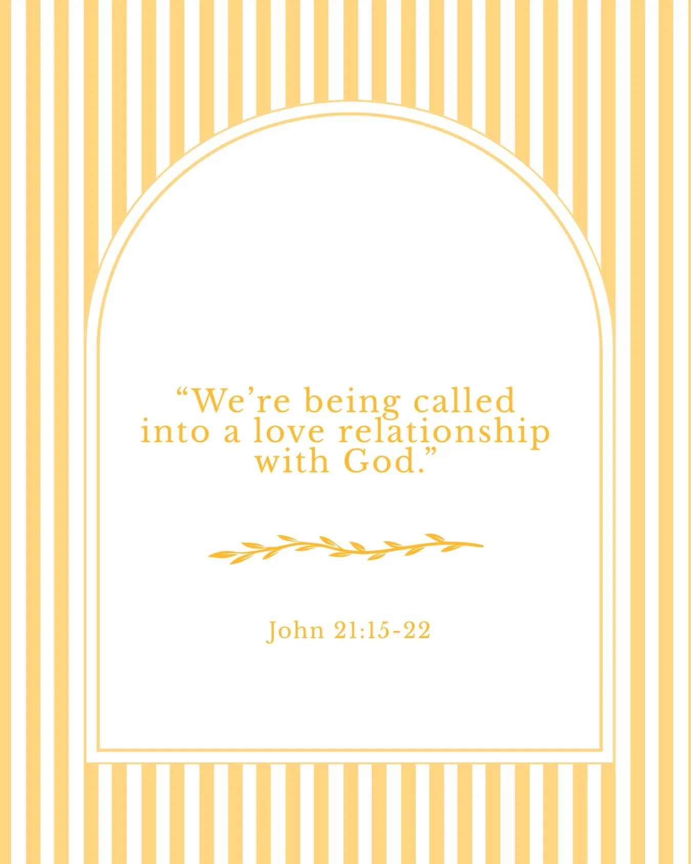 &ldquo;He said to him the third time, &ldquo;Simon, son of Jonah, do you love Me?&rdquo; Peter was grieved because He said to him the third time, &ldquo;Do you love Me?&rdquo; And he said to Him, &ldquo;Lord, You know all things; You know that I love