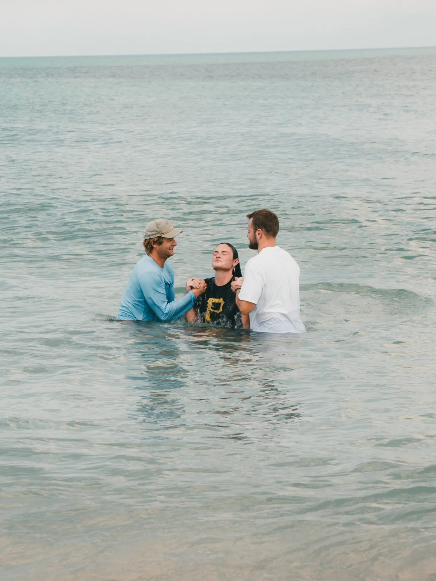 &ldquo;Though your sins are like scarlet, They shall be as white as snow; Though they are red like crimson, They shall be as wool.&ldquo; 

So thankful for new life in Jesus! Celebrating every person who made a public declaration to walk in the new l