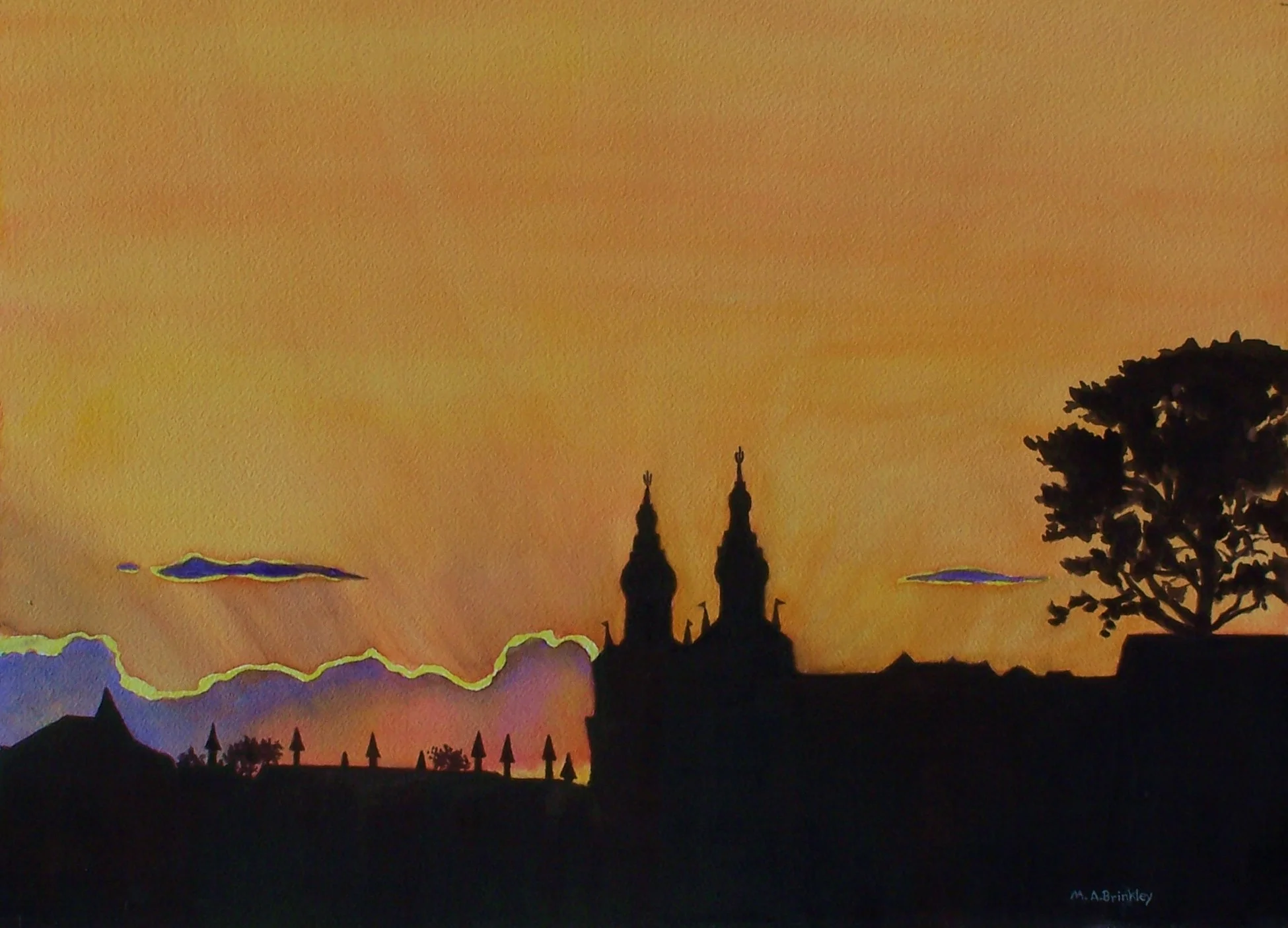 Antalya Sky by Mary Ann Brinkley