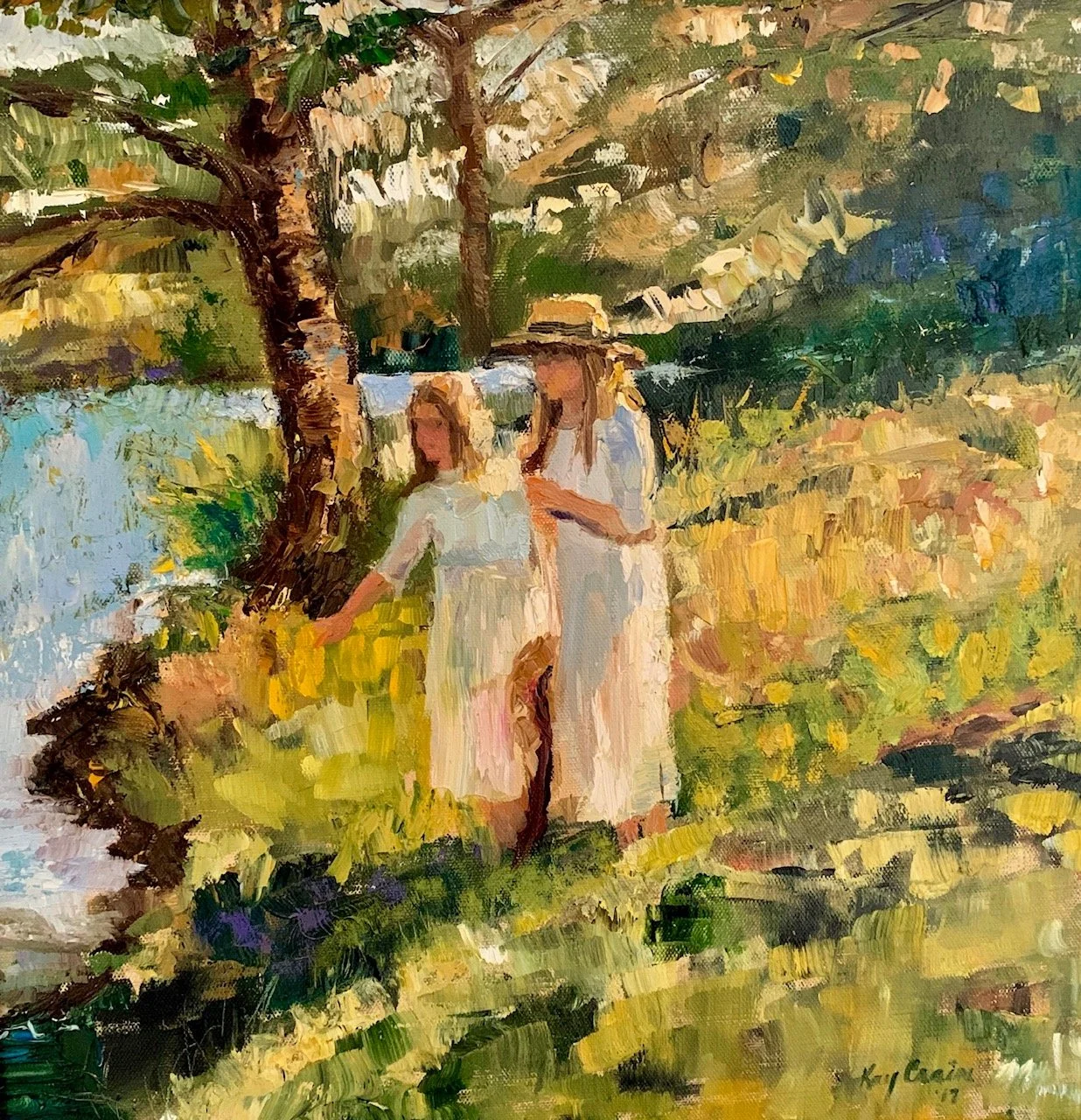 Just Begin...Guest Artist Kay Crain