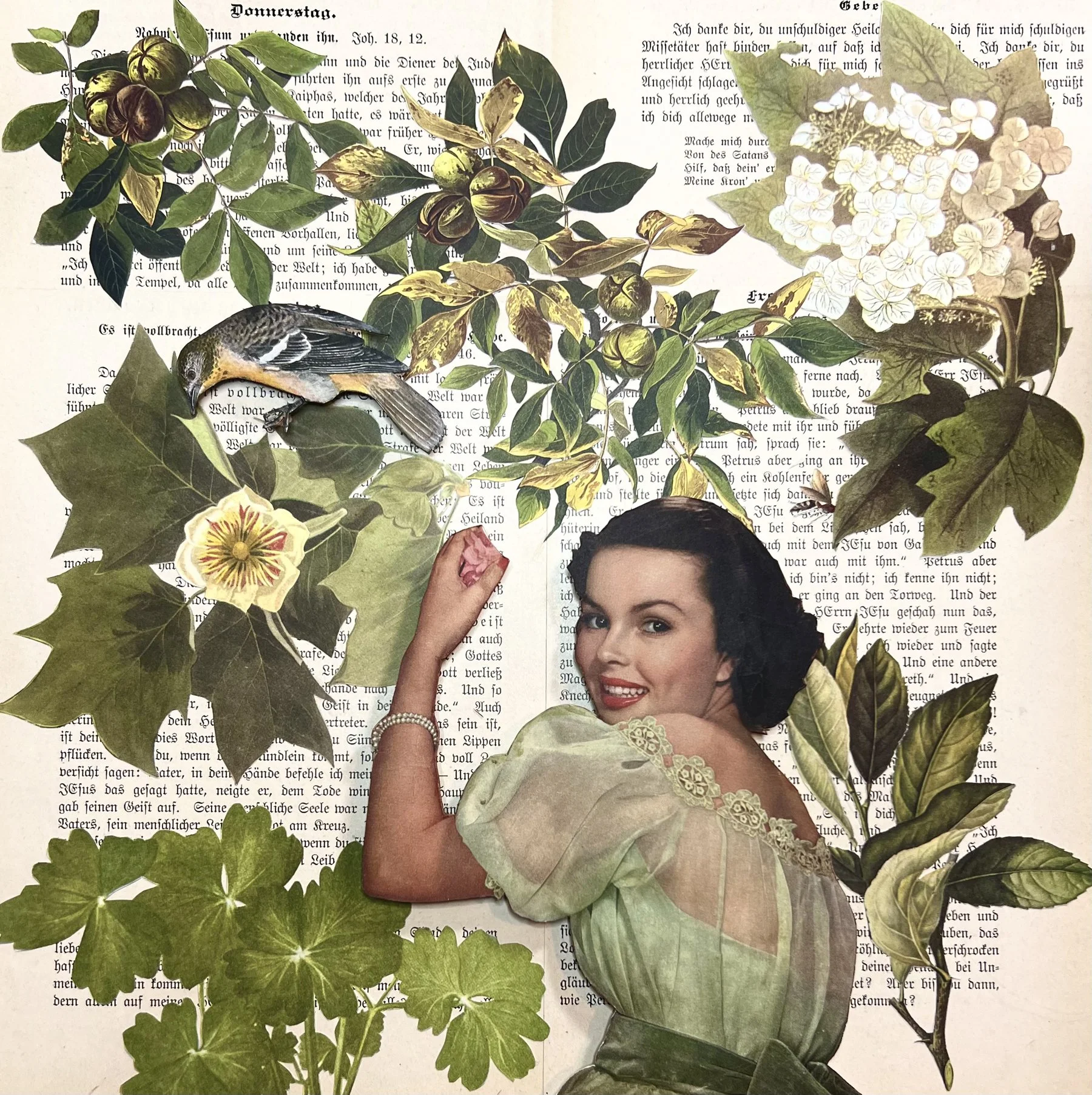 Late night comedy...the collages of Peggy Burchard-Ballard
