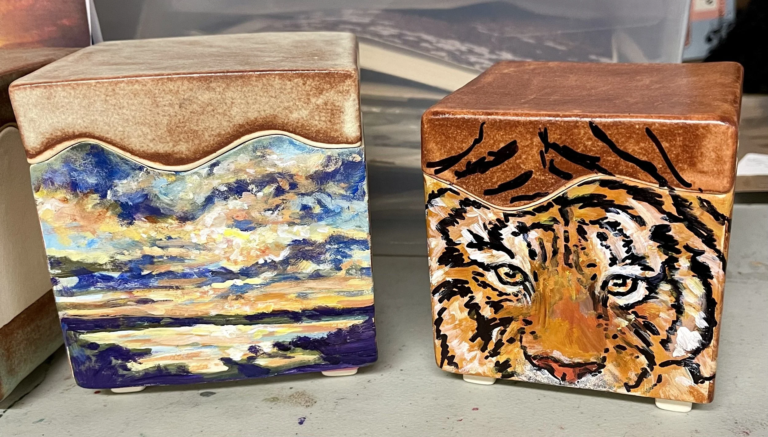 Featured Member Artists, Steve Ryan and Cindy Logan