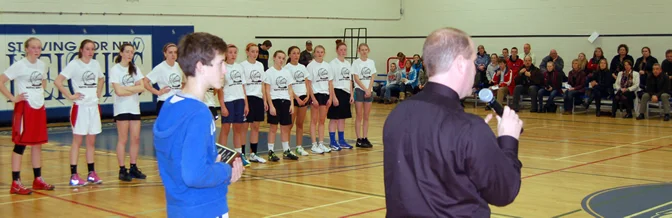 13-14: Coach Reil announces the All-Star line-ups