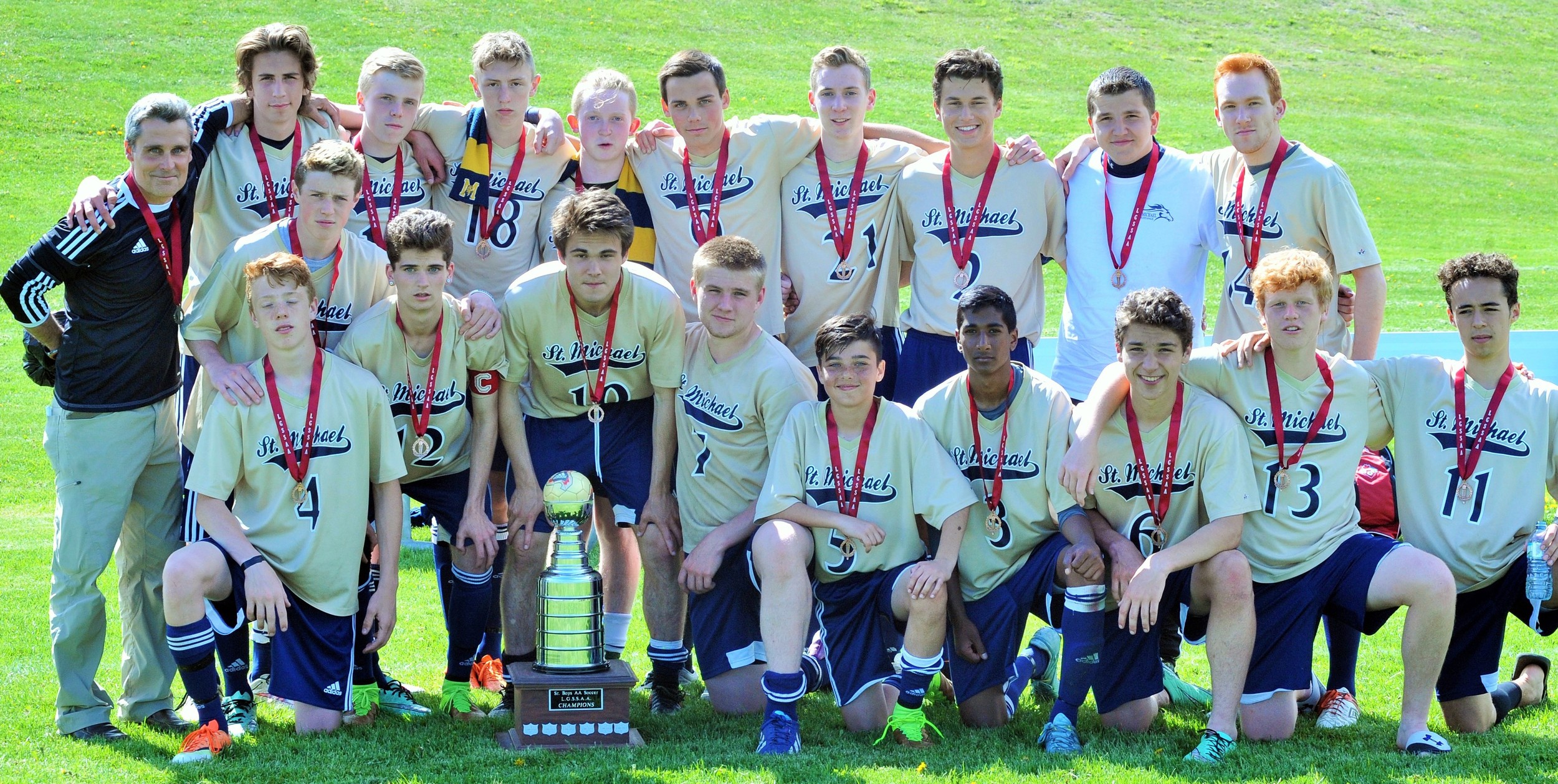 St. Mike's 2015-2016 EOSSAA AA Champs