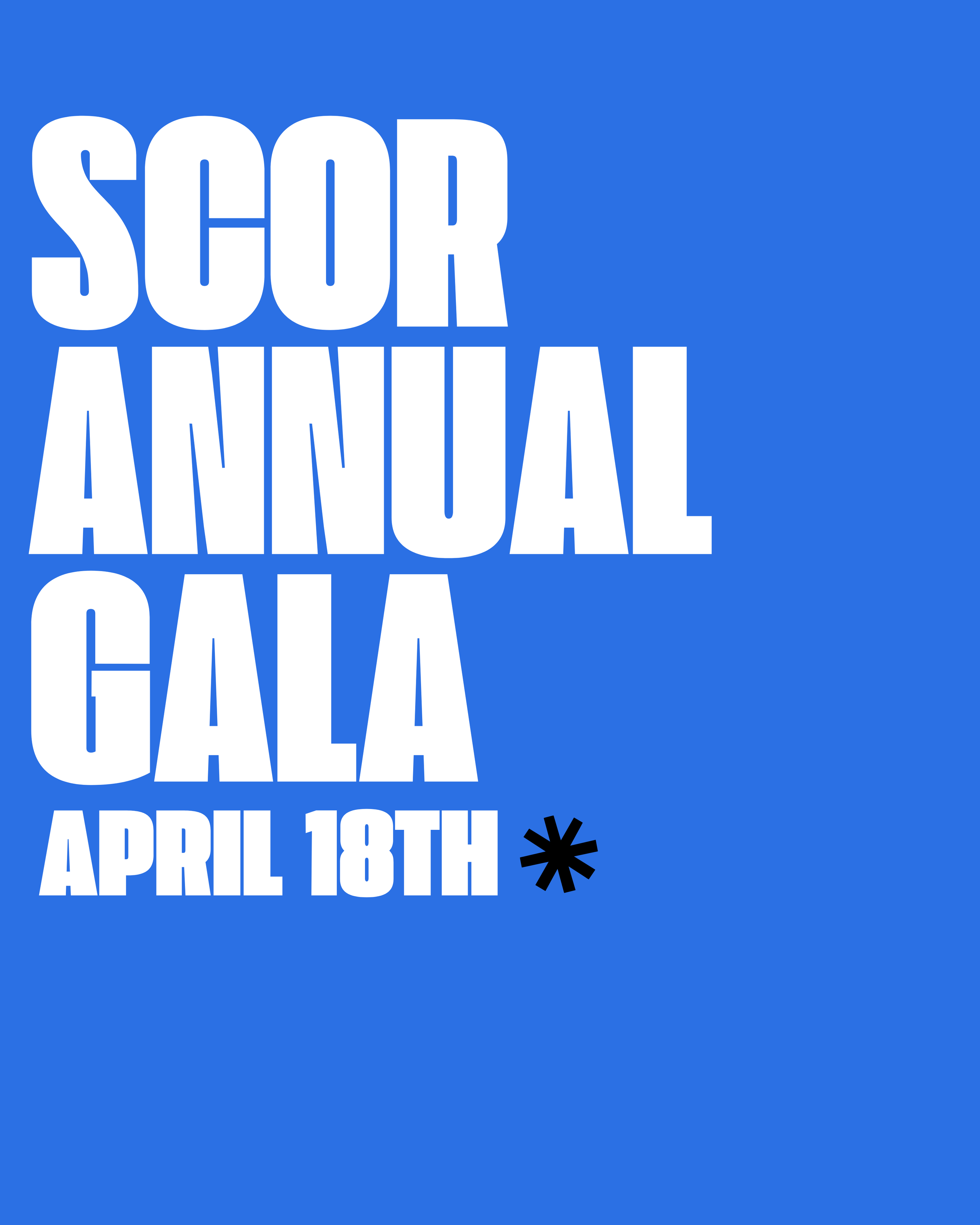 Annual SCOR Gala