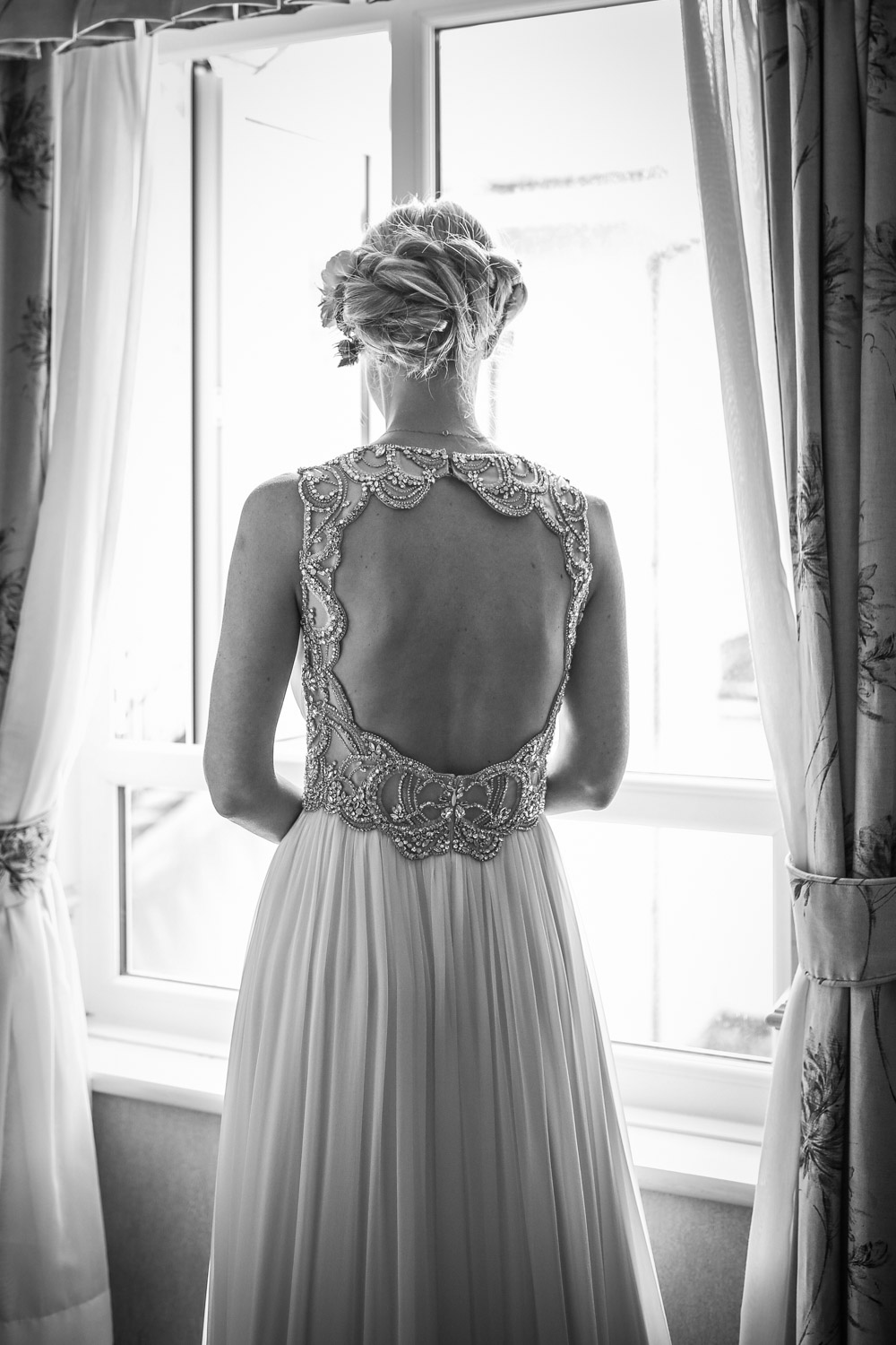 Backless Wedding Dress