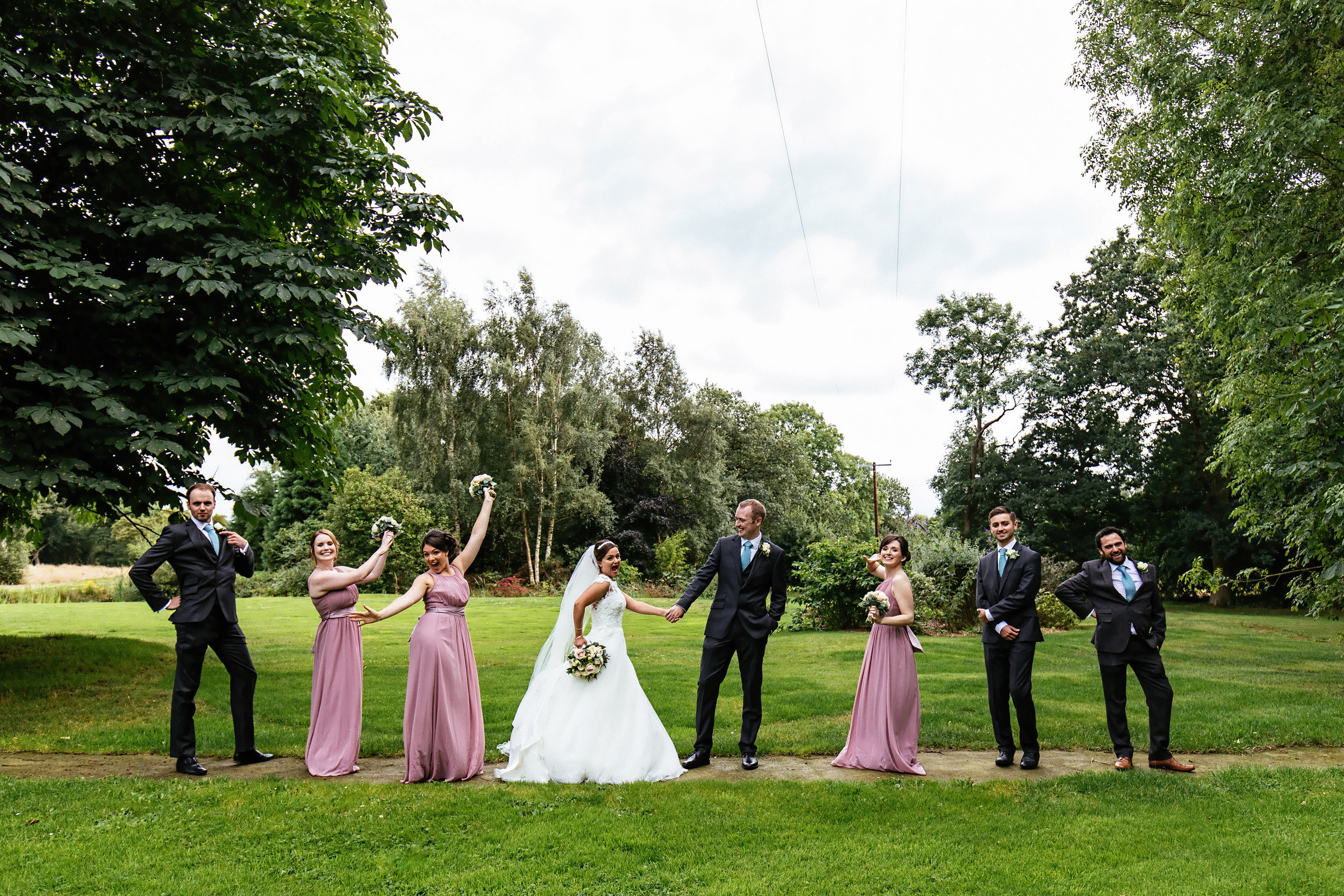 The Oak Tree Of Peover Wedding Photographer