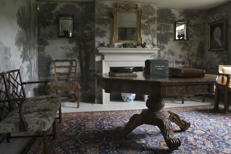 Hall, Dower House, Wiltshire.