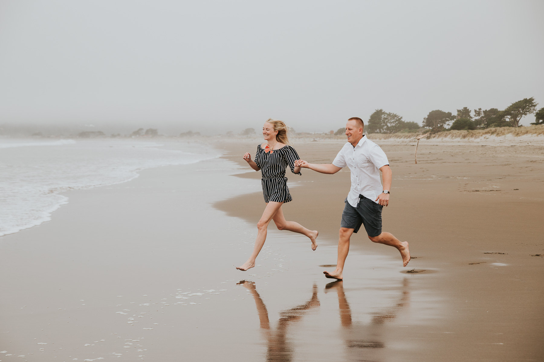 Beach Engagement Photos by Lauren Alexandra Photography