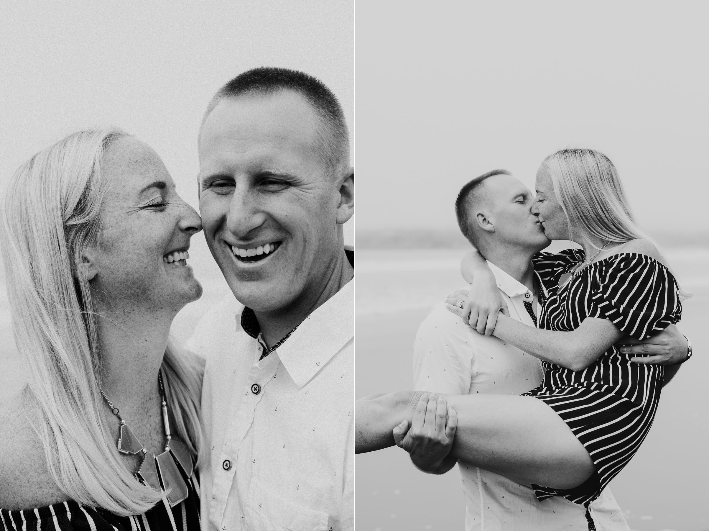 Beach Engagement Photos by Lauren Alexandra Photography