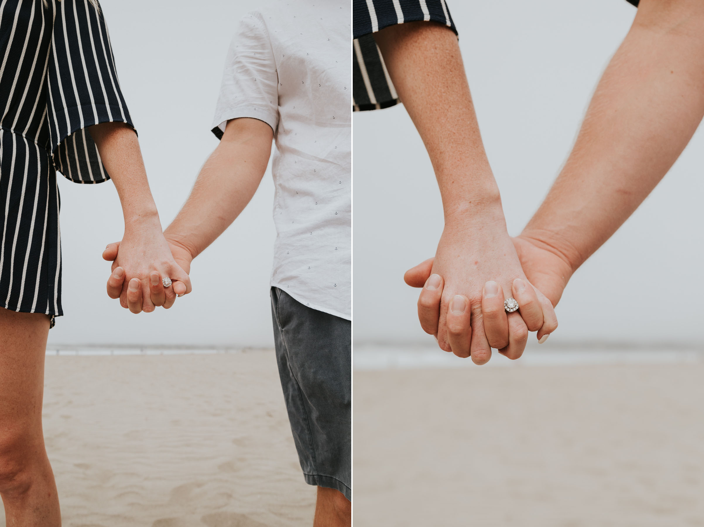 Beach Engagement Photos by Lauren Alexandra Photography