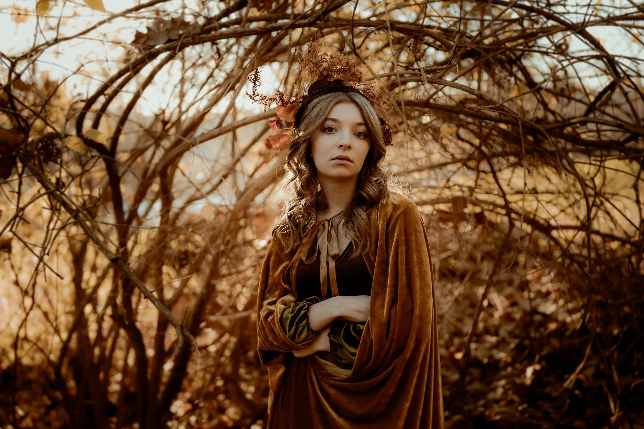 Fall Faerie Fantasy Photography in Kentucky | Aubry
